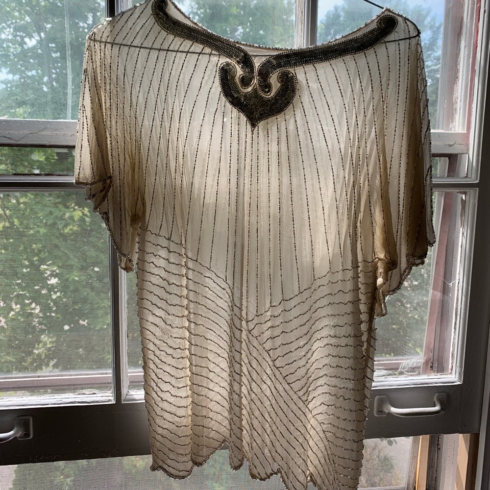 100% silk top